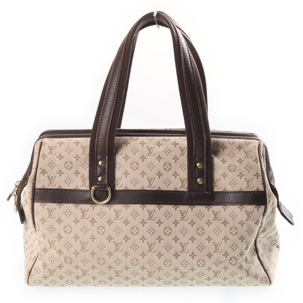 LOUIS VUITTON(ルイヴィトン) モノグラムミニ ジョセフィーヌGM キャンバス ボストンバッグ ハンドバッグ ベージュ VI0091 M92216 レディース