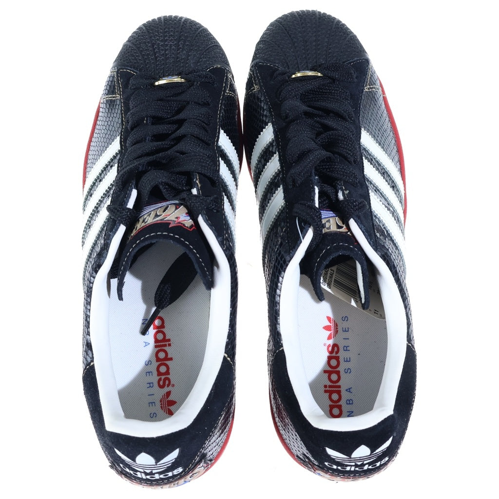 adidas(アディダス) 【観賞用2006年製】 SUPERSTAR 1 NBA SERIES PHILADELPHIA 76ERS スーパースター シリーズ フィラデルフィア ローカットスニーカー ブラック US11/29cm 014126