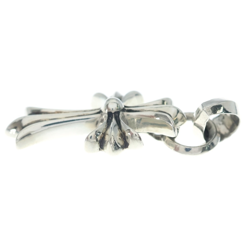 CHROME HEARTS(クロムハーツ) CH CRS SML W/BALE Wベイル スモールCHクロス ペンダントトップ シルバー BCA218