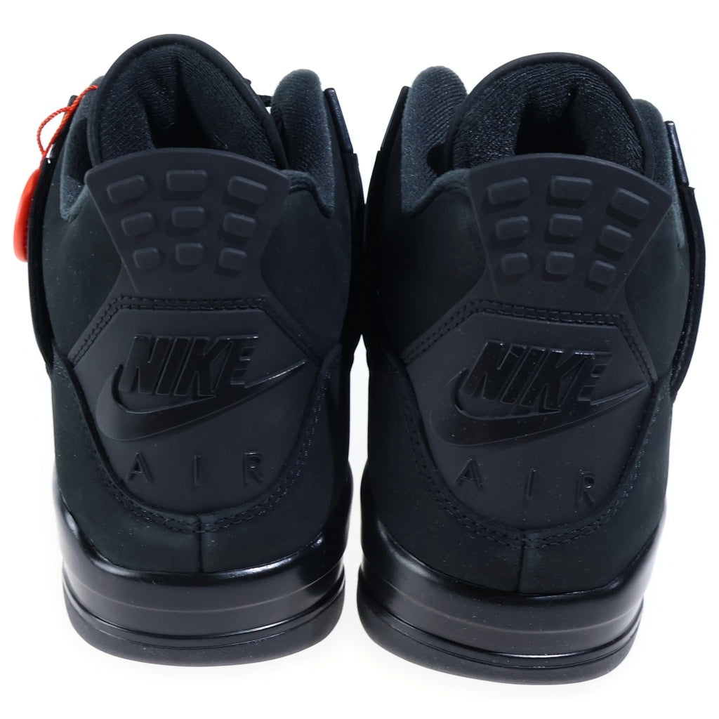 NIKE(ナイキ) AIR JORDAN 4 BLACK CAT エアジョーダン4 ブラックキャット ハイカットスニーカー ブラック US9.5/27.5cm FV5029-010