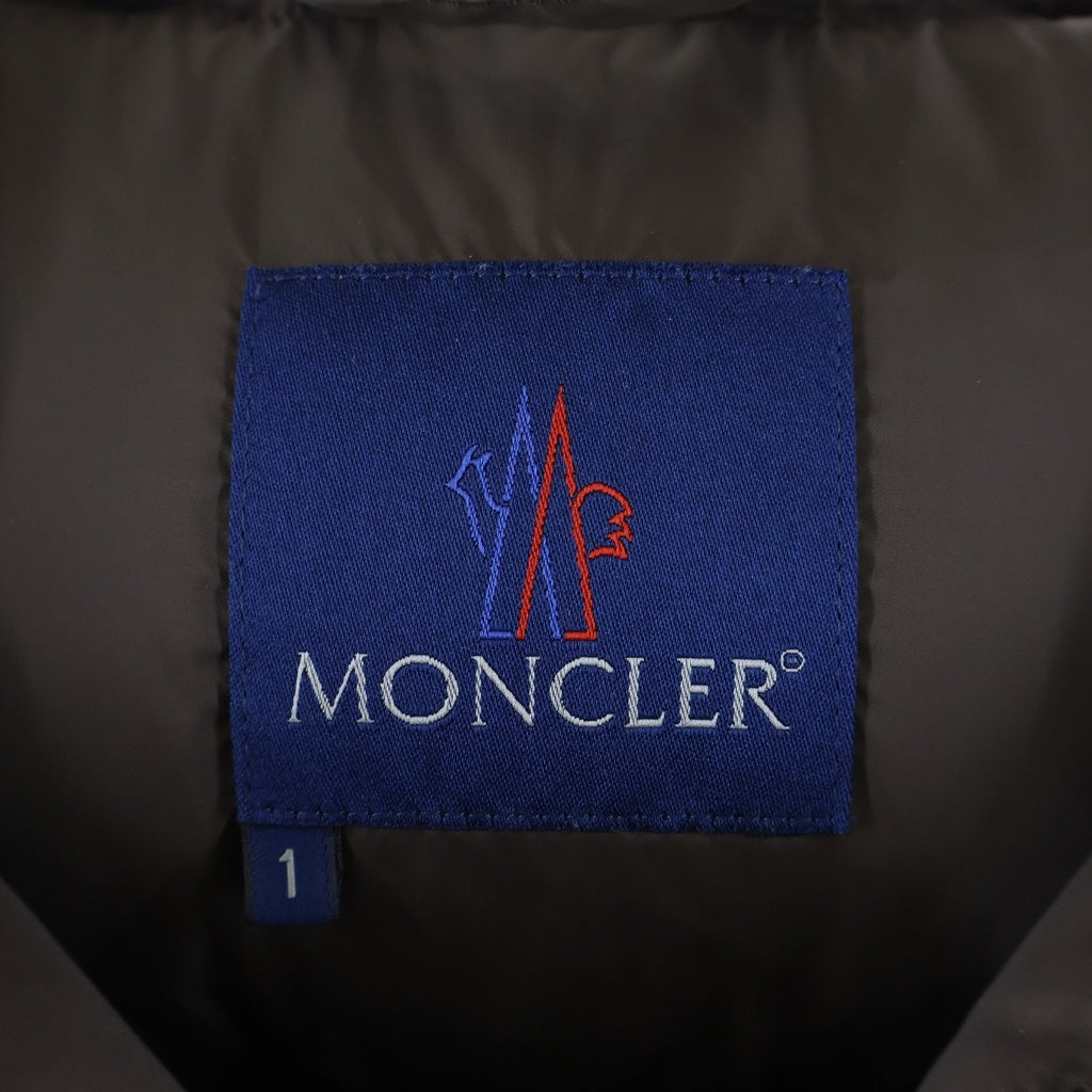 MONCLER(モンクレール) 90-00S OLD 青タグ ジップアップ ダウンジャケット ブラウン