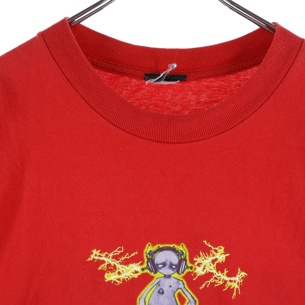 VINTAGE(ヴィンテージ) 00S VINTAGE LIMP BIZKIT GIANT ヴィンテージ リンプビズキット 両面プリントTシャツ 半袖クルーネックカットソー レッド