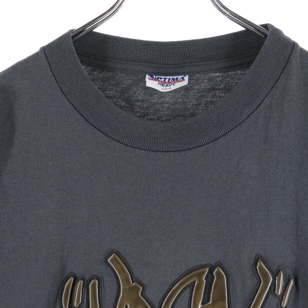 VINTAGE(ヴィンテージ) 00S VINTAGE KORN TOUR PROMO OPTIMA ヴィンテージ コーン パフィプリントロゴTシャツ 半袖クルーネックカットソー グレー