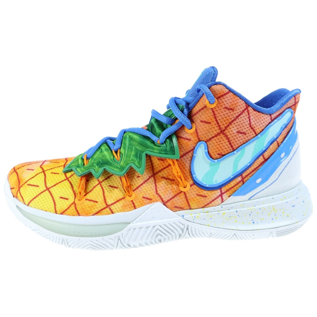 NIKE(ナイキ) ×SPONGEBOB KYRIE 5 PINEAPPLE HOUSE スポンジボブ カイリー パイナップルハウス ローカットスニーカー オレンジ US9.5/27.5cm CJ6950-800
