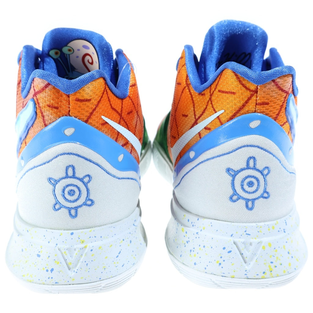 NIKE(ナイキ) ×SPONGEBOB KYRIE 5 PINEAPPLE HOUSE スポンジボブ カイリー パイナップルハウス ローカットスニーカー オレンジ US9.5/27.5cm CJ6950-800