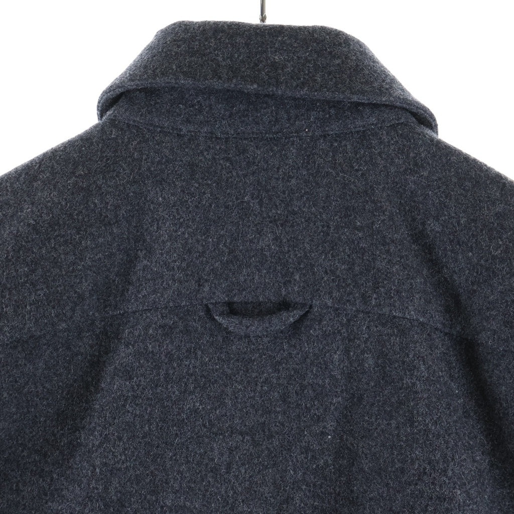 Acne Studios(アクネ ストゥディオズ) ウール オーバーサイズ 長袖シャツジャケット グレー FN-WN-BLOU000435