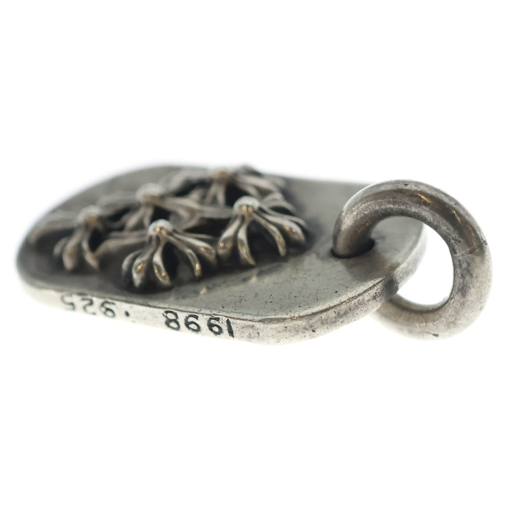 CHROME HEARTS(クロムハーツ) RAISED DOGTAG レイズドドッグタグ NYC限定 ネックレストップ シルバー