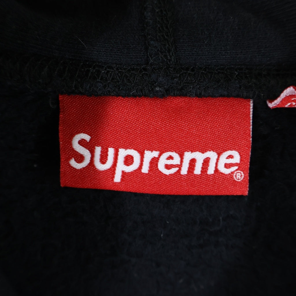 SUPREME(シュプリーム) 19AW S Logo Hooded Sweatshirt Sロゴ刺繍 プルオーバースウェットパーカー フーディー ブラック