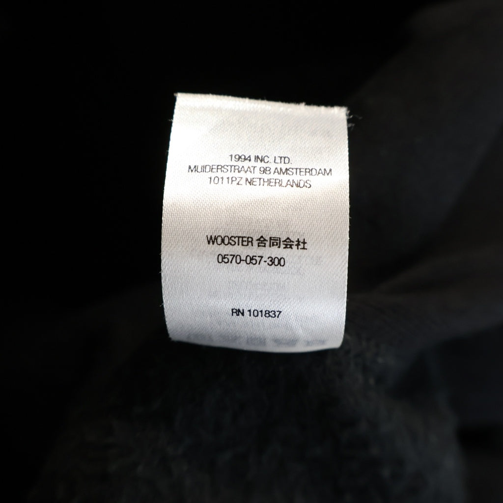 SUPREME(シュプリーム) 22AW Preme Hooded Sweatshirt ロゴワッペン プルオーバースウェットパーカー フーディー ブラック