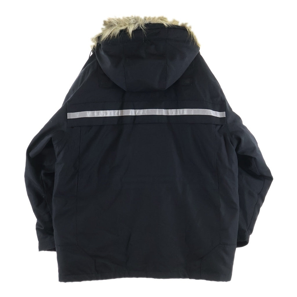 SUPREME(シュプリーム) 25AW Cordra Snokel Coat コーデュラ シュノーケル ファーフーデッドコート ジャケット ブラック