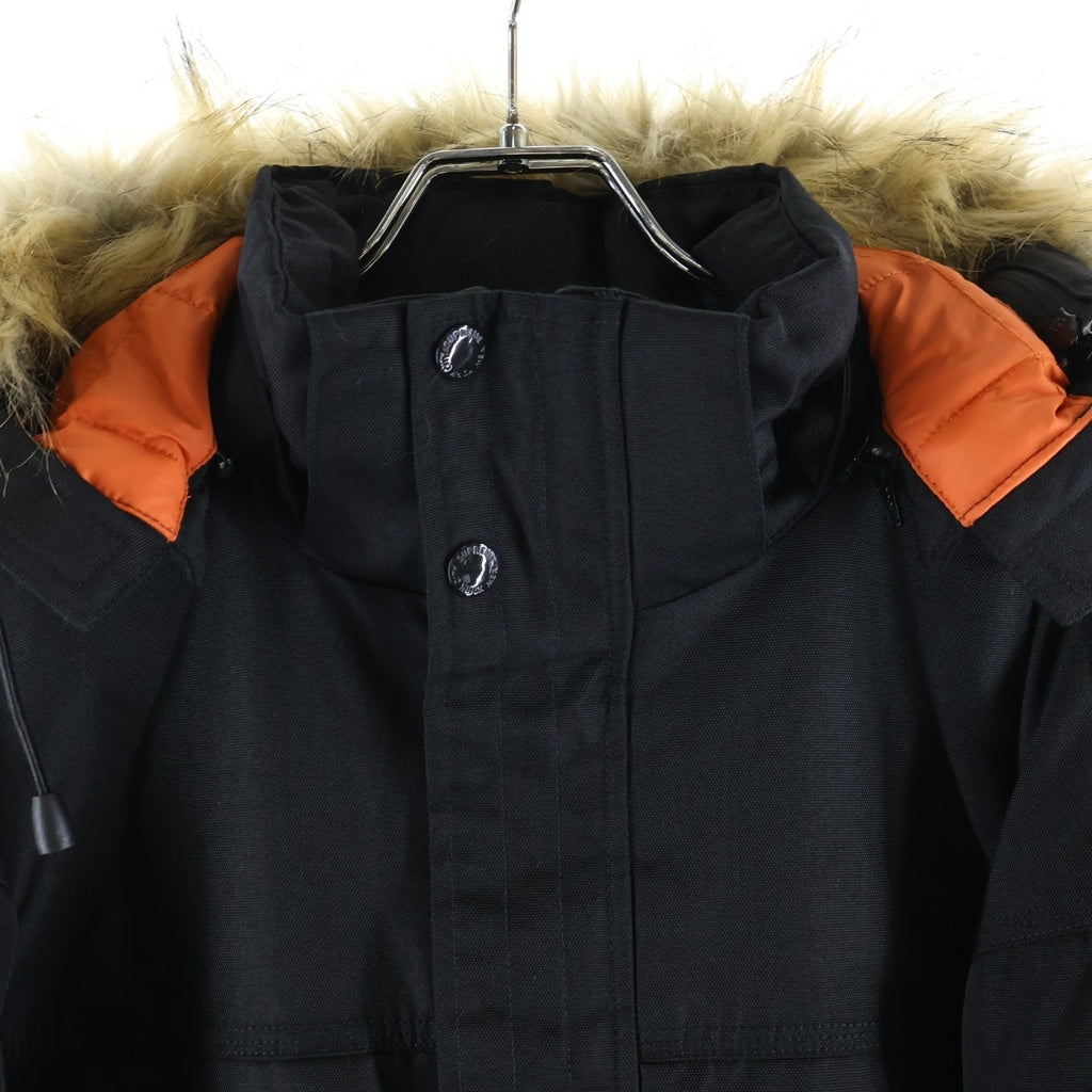 SUPREME(シュプリーム) 25AW Cordra Snokel Coat コーデュラ シュノーケル ファーフーデッドコート ジャケット ブラック