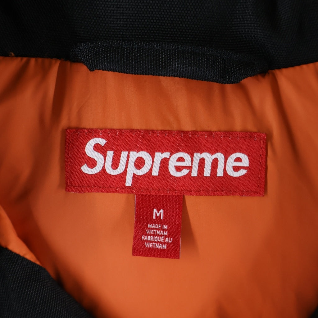 SUPREME(シュプリーム) 25AW Cordra Snokel Coat コーデュラ シュノーケル ファーフーデッドコート ジャケット ブラック