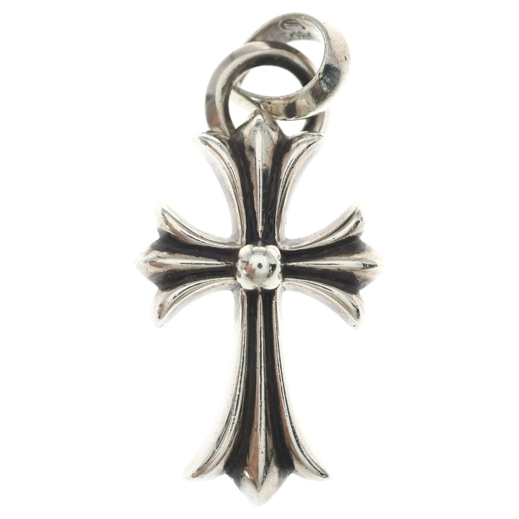 CHROME HEARTS(クロムハーツ) CH CRS SML W/BALE Wベイル スモールCHクロス ペンダントトップ シルバー BCA218