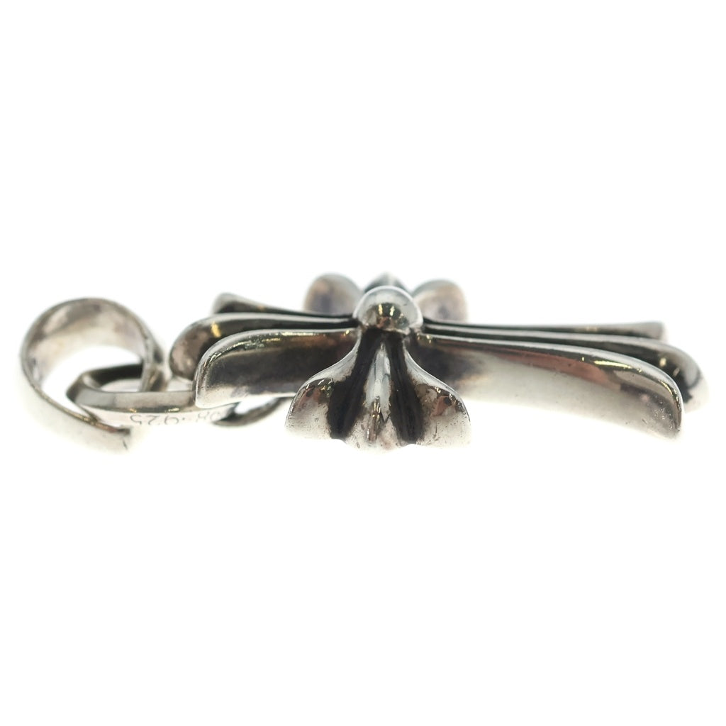 CHROME HEARTS(クロムハーツ) CH CRS SML W/BALE Wベイル スモールCHクロス ペンダントトップ シルバー BCA218