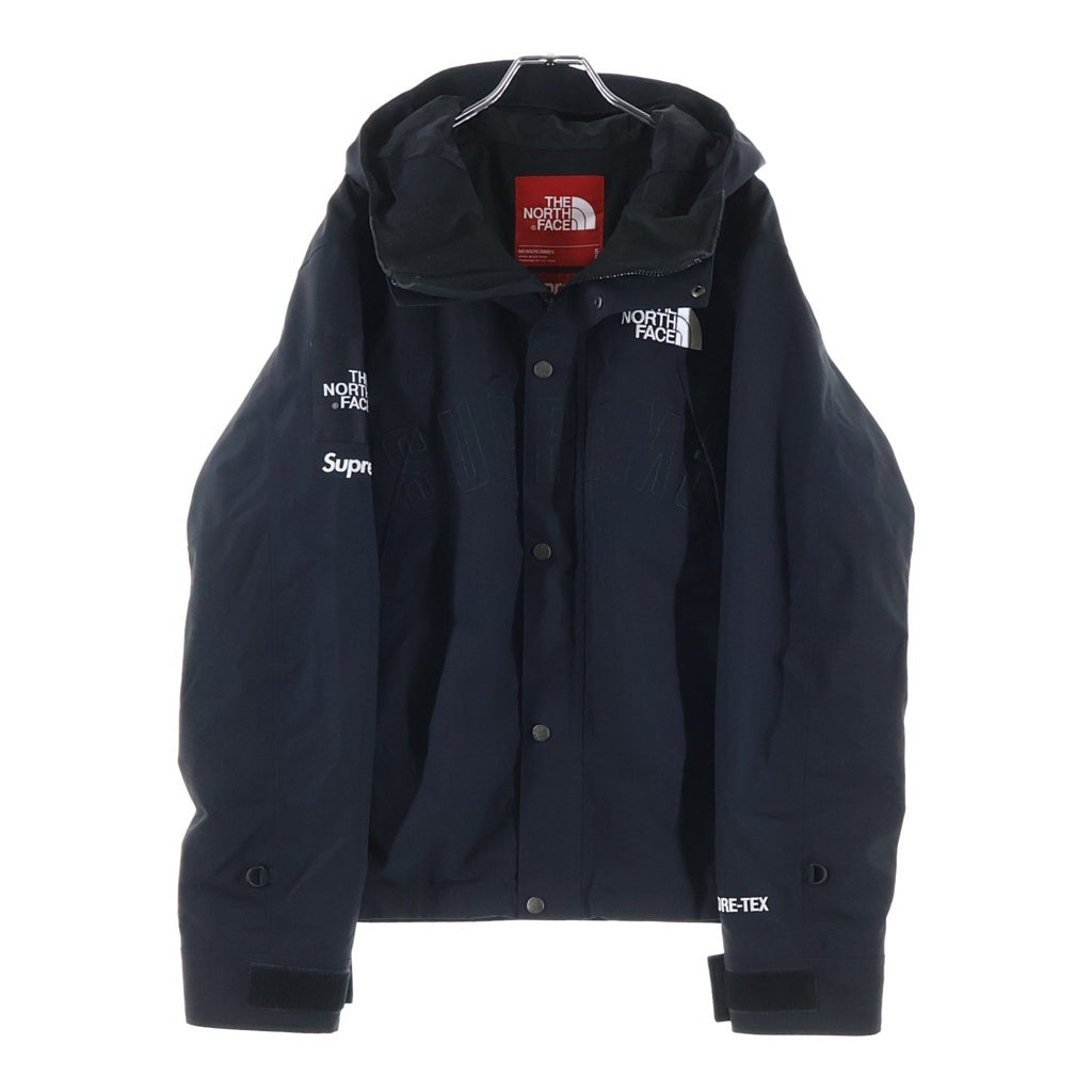 SUPREME(シュプリーム) 19SS ×THE NORTH FACE Arc Logo Mountain Parka GORE-TEX ザノースフェイス アーチロゴ ゴアテックス フーデッドナイロンマウンテンパーカー ジャケット ブラック NP119011