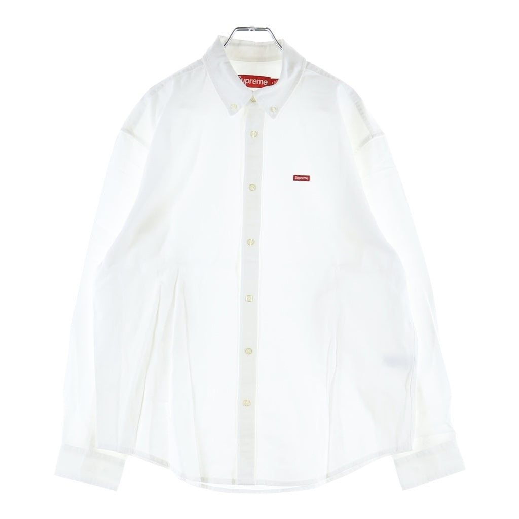 SUPREME(シュプリーム) 26SS Small Box Shirt スモールボックスロゴ ボタンダウンシャツ ホワイト