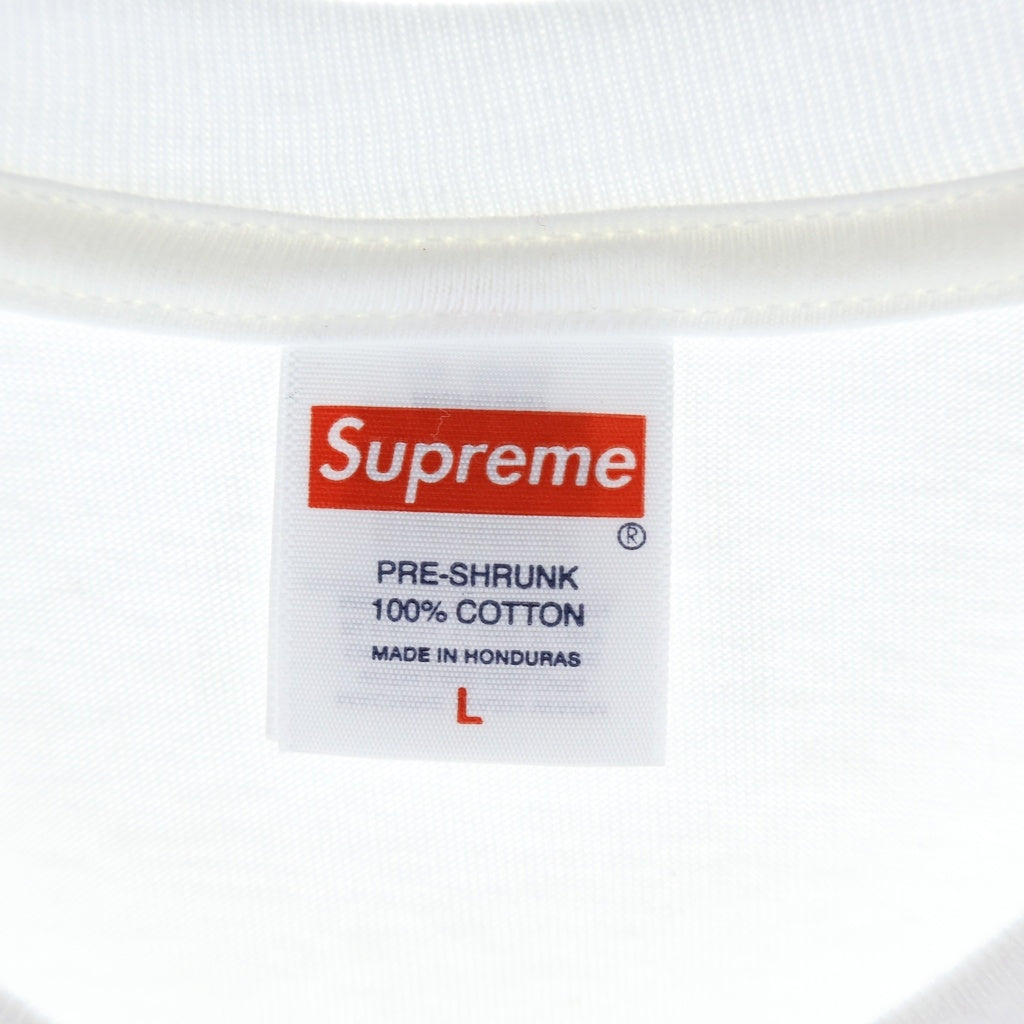 SUPREME(シュプリーム) 25SS Dean Blunt Tee ディーンブラント フロントプリントTシャツ 半袖クルーネックカットソー ホワイト