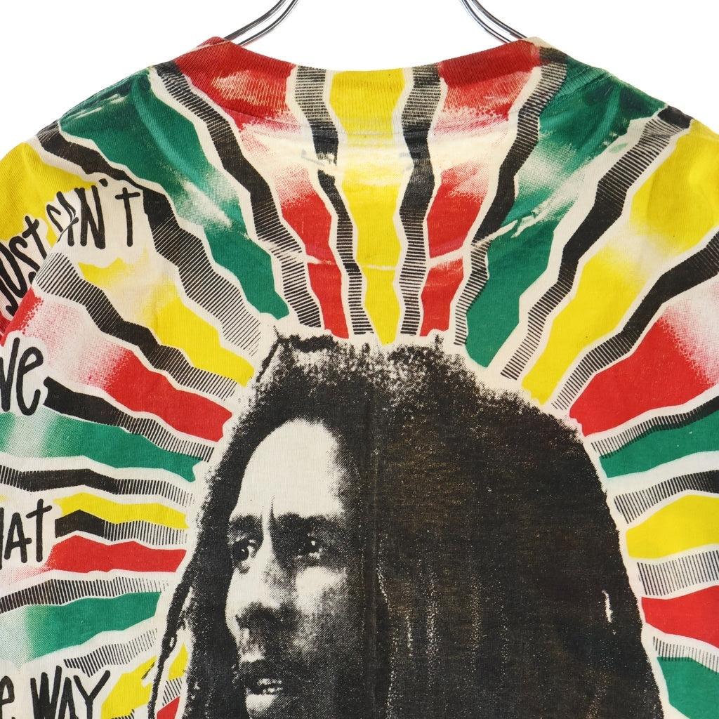VINTAGE(ヴィンテージ) 90S VINTAGE BOB MARLEY PRINT TEE ヴィンテージ USA製 ボブマーリー フルグラフィックプリント クルーネックTシャツ 半袖 カットソー マルチカラー