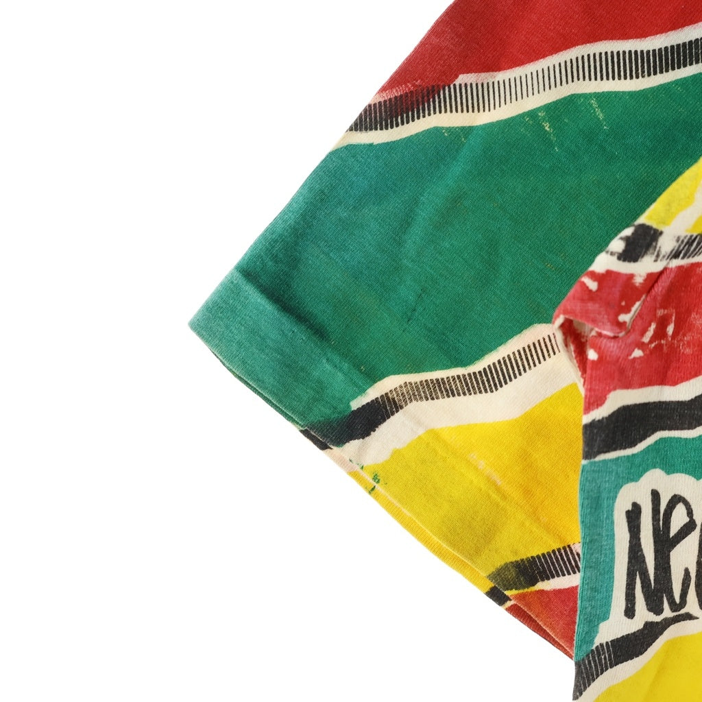 VINTAGE(ヴィンテージ) 90S VINTAGE BOB MARLEY PRINT TEE ヴィンテージ USA製 ボブマーリー フルグラフィックプリント クルーネックTシャツ 半袖 カットソー マルチカラー