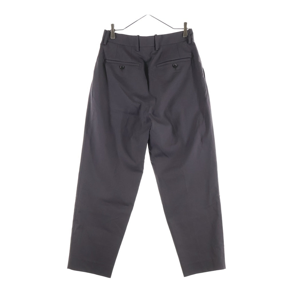 Stein(シュタイン) 21AW WIDE TAPERED TROUSERS ワイド テーパード トラウザーズ ウール パンツ チャコール ST.278-1
