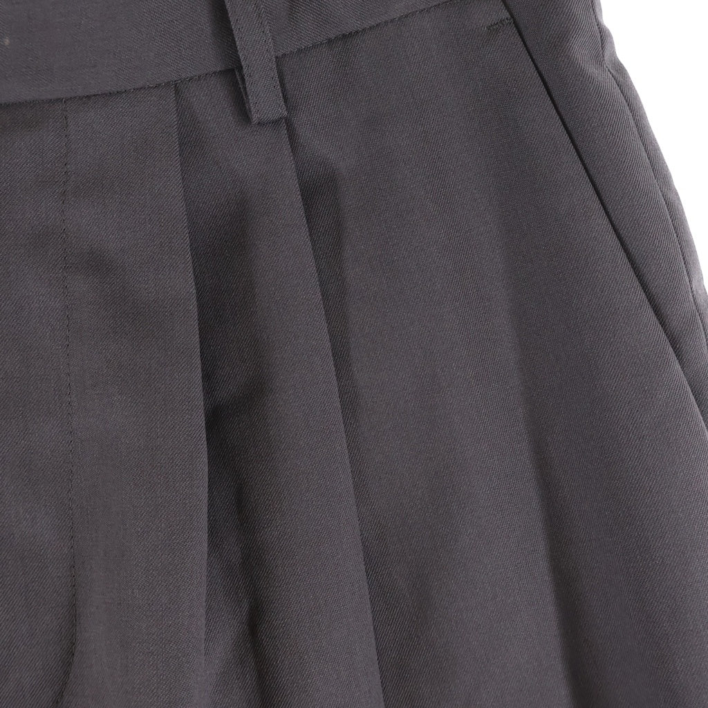 Stein(シュタイン) 21AW WIDE TAPERED TROUSERS ワイド テーパード トラウザーズ ウール パンツ チャコール ST.278-1