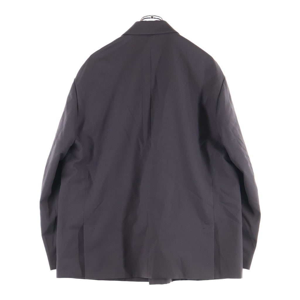 Stein(シュタイン) 21AW BREASTED JACKET オーバーサイズ ダブルブレスト ウール テーラードジャケット チャコール ST.276-1