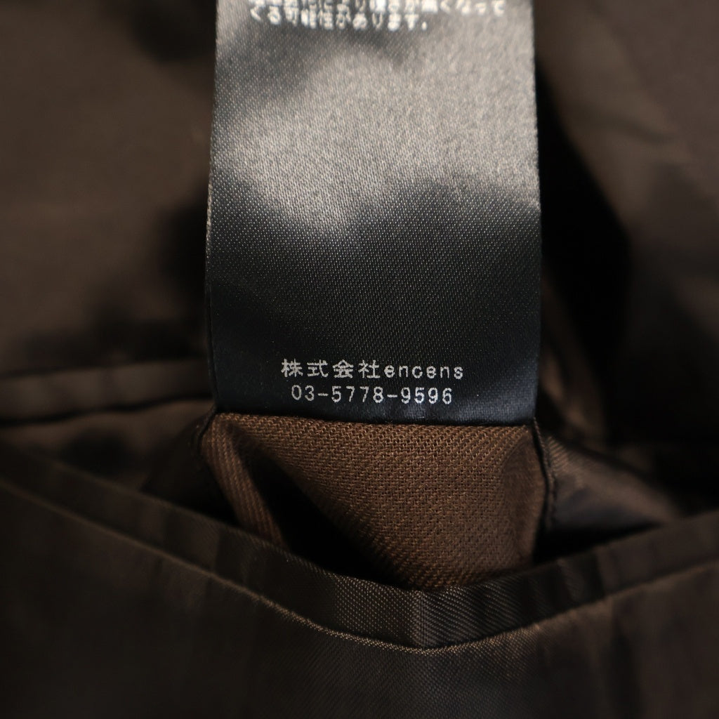 Stein(シュタイン) 21AW BREASTED JACKET オーバーサイズ ダブルブレスト ウール テーラードジャケット チャコール ST.276-1