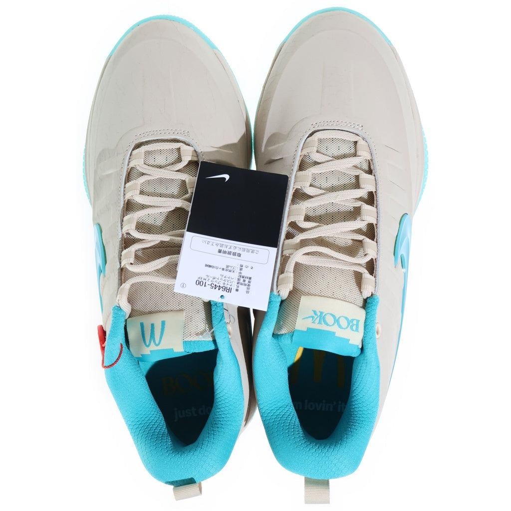 NIKE(ナイキ) × MCDONALD'S BOOK 2 SEDONA マクドナルド ブック セドナ ローカットスニーカー ベージュ/ブルー US10.5/28.5cm IR6445-100