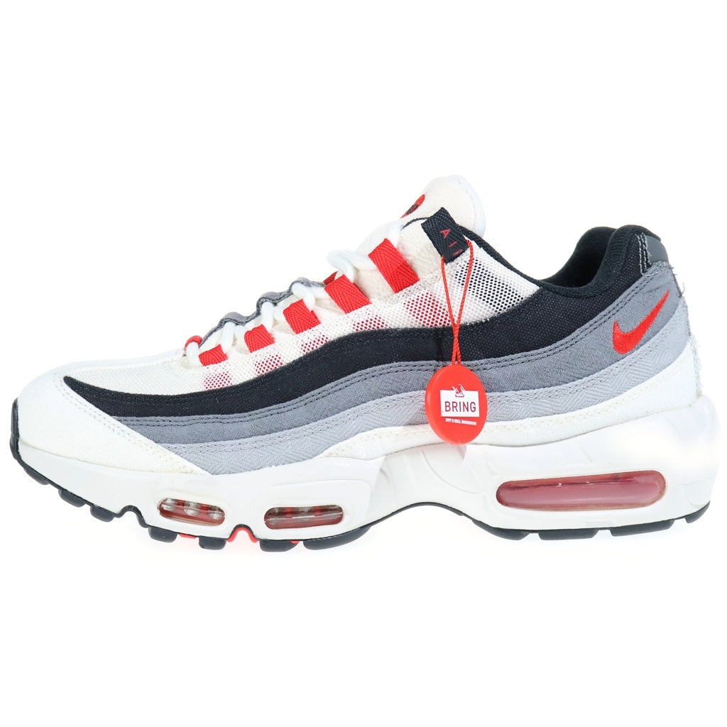 NIKE(ナイキ) AIR MAX 95 JAPAN エアマックス ジャパン ローカットスニーカー ホワイト/レッド US9.5/27.5cm DH9792-100