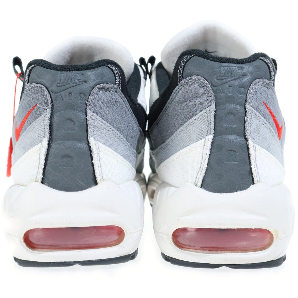 NIKE(ナイキ) AIR MAX 95 JAPAN エアマックス ジャパン ローカットスニーカー ホワイト/レッド US9.5/27.5cm DH9792-100