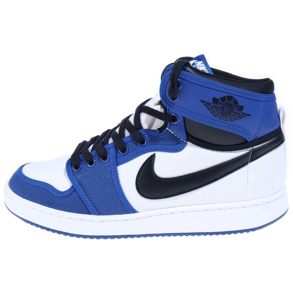 NIKE(ナイキ) AIR JORDAN 1 KO HIGH エアジョーダン ハイカットスニーカー ホワイト/ブルー US9.5/27.5cm DO5047-401