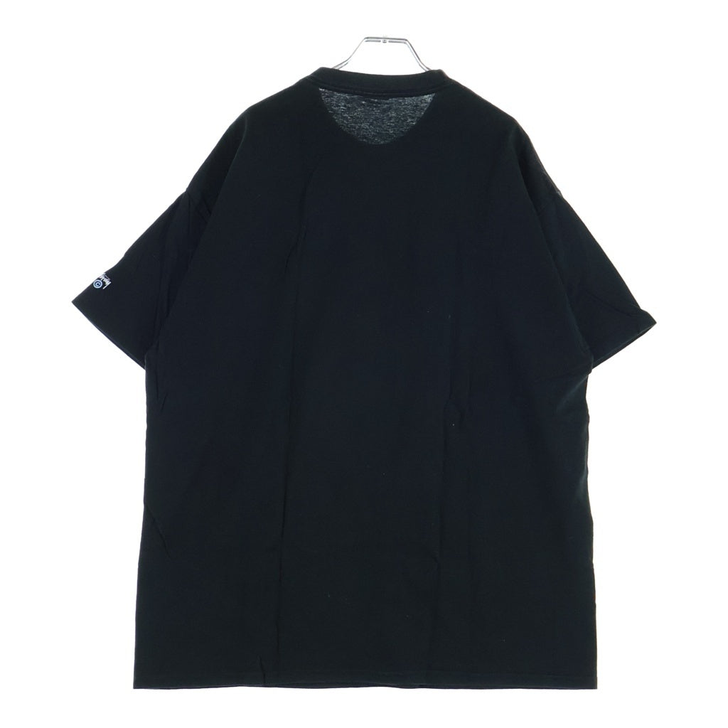 STUSSY(ステューシー) 00S OLD ROCK MY GOLD オールド ロックマイゴールド クルーネック半袖Tシャツ カットソー ブラック