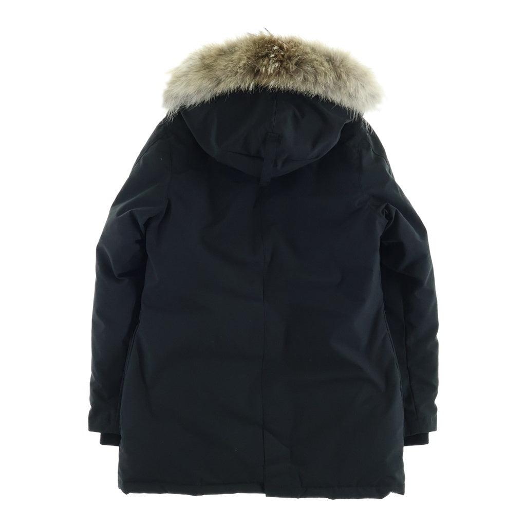 CANADA GOOSE(カナダグース) VICTORIA PARKA ヴィクトリアパーカー ファーフーデッド ダウンジャケット ブラック レディース 3037LA