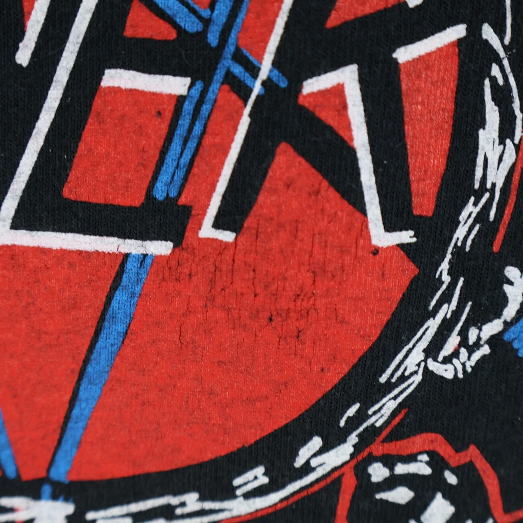 VINTAGE(ヴィンテージ) 90S-00S VINTAGE SLAYER SPILL THE BLOOD TOUR TEE スレイヤースピルザブラッド ツアー 両面プリント クルーネックTシャツ 半袖カットソー ブラック