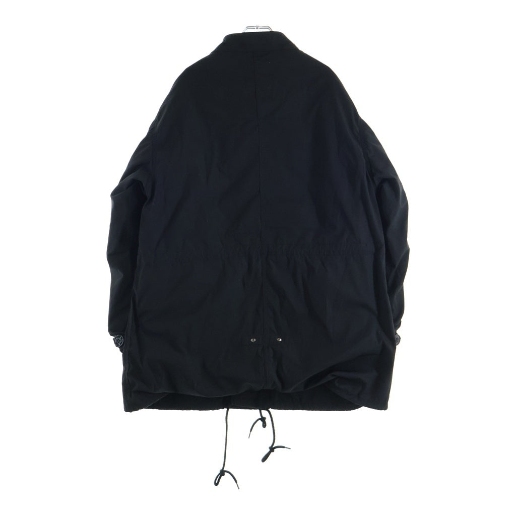 HOUSTON(ヒューストン) 3WAY M-65 PARKA ライナー付き モッズコート ブラック 51127