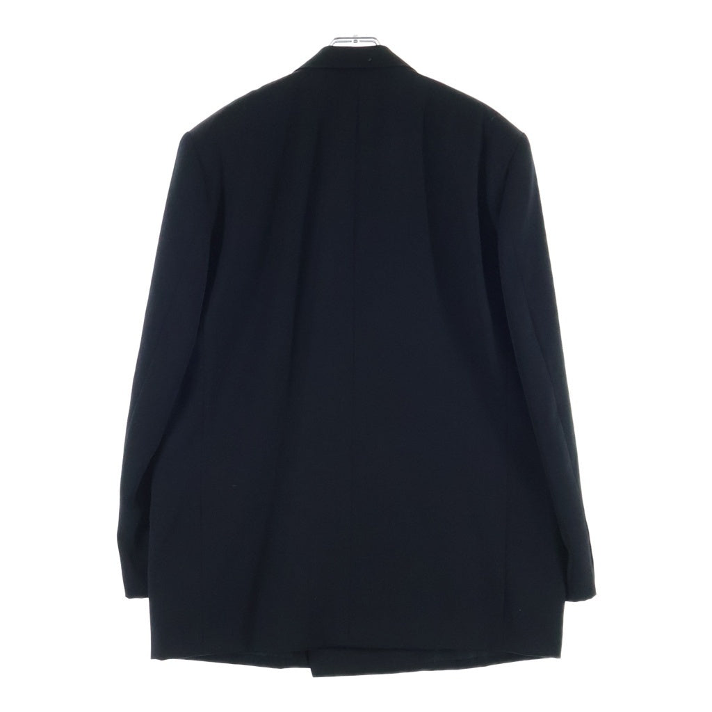 COMME des GARCONS HOMME(コムデギャルソンオム) 92AW AD1992 田中オム期 ウール ダブルブレスト テーラード ジャケット ブラック HS-05012M