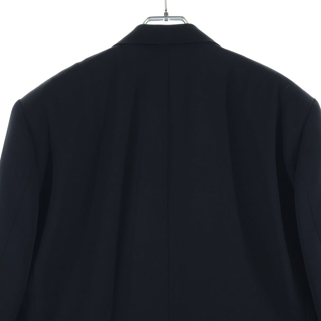 COMME des GARCONS HOMME(コムデギャルソンオム) 92AW AD1992 田中オム期 ウール ダブルブレスト テーラード ジャケット ブラック HS-05012M