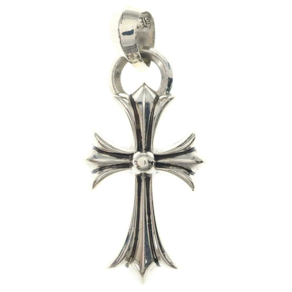 CHROME HEARTS(クロムハーツ) CH CRS SML W/BALE Wベイル スモールCHクロス ペンダントトップ シルバー BCA218