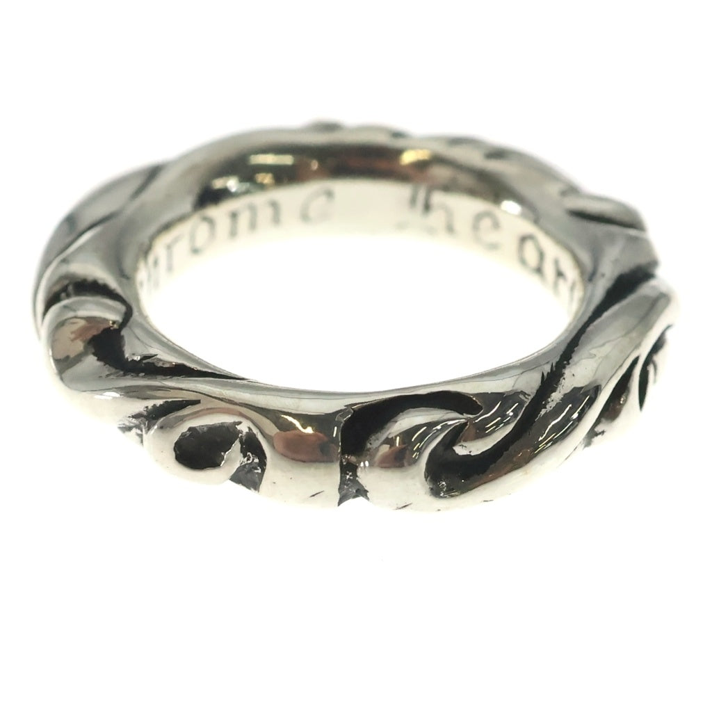 CHROME HEARTS(クロムハーツ) SCRL BAND スクロールバンド リング シルバー BCA351 レディース