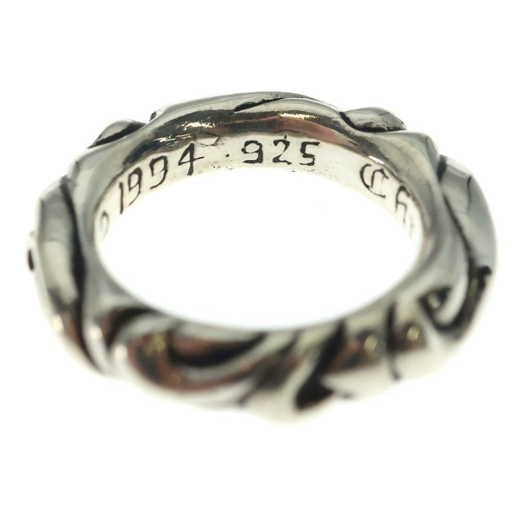 CHROME HEARTS(クロムハーツ) SCRL BAND スクロールバンド リング シルバー BCA351 レディース