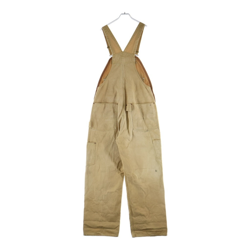 SAINT MICHAEL(セントマイケル) 23SS DOUBLE KNEE OVERALL ダック地 ダブルニー オーバーオール ブラウン SM-S23-0000-062
