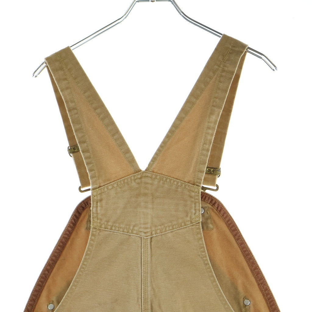 SAINT MICHAEL(セントマイケル) 23SS DOUBLE KNEE OVERALL ダック地 ダブルニー オーバーオール ブラウン SM-S23-0000-062