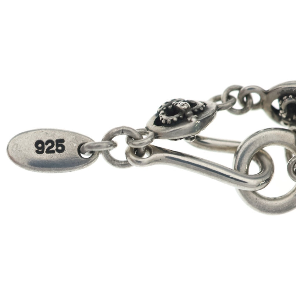 Justin Davis(ジャスティンデイヴィス) QE2 CHAIN クラウンモチーフ チェーンネックレス シルバー SNJ120
