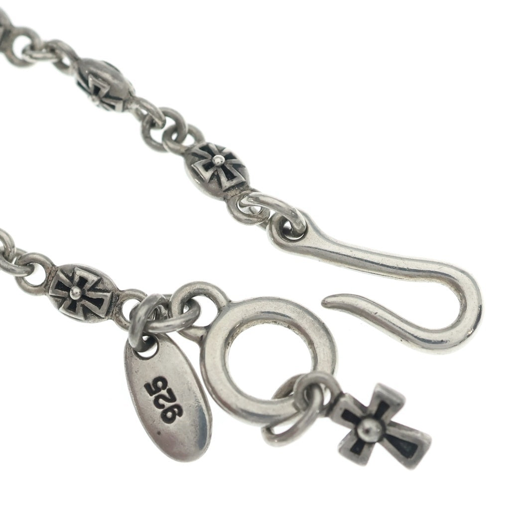 Justin Davis(ジャスティンデイヴィス) TINY CROSS CHAIN タイニークロス モチーフ チェーンネックレス シルバー SNJ125