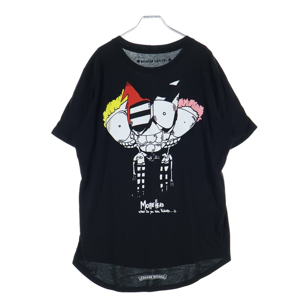 CHROME HEARTS(クロムハーツ) ×MATTY BOY PRO MORE HEAD S/S TEE マッティボーイ プロ モア ヘッド クルーネック半袖Tシャツ カットソー ブラック