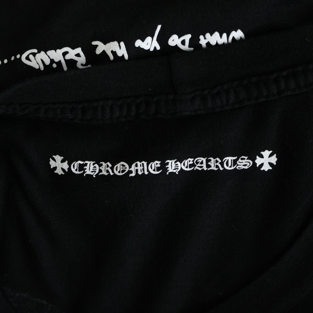 CHROME HEARTS(クロムハーツ) ×MATTY BOY PRO MORE HEAD S/S TEE マッティボーイ プロ モア ヘッド クルーネック半袖Tシャツ カットソー ブラック