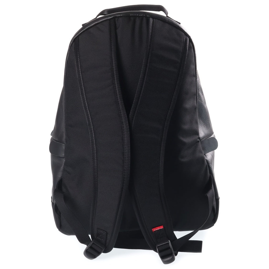 SUPREME(シュプリーム) 18AW ×THE NORTH FACE Leather Day Pack ザノースフェイス レザー デイ バッグパック リュック ブラック NF0A3G73
