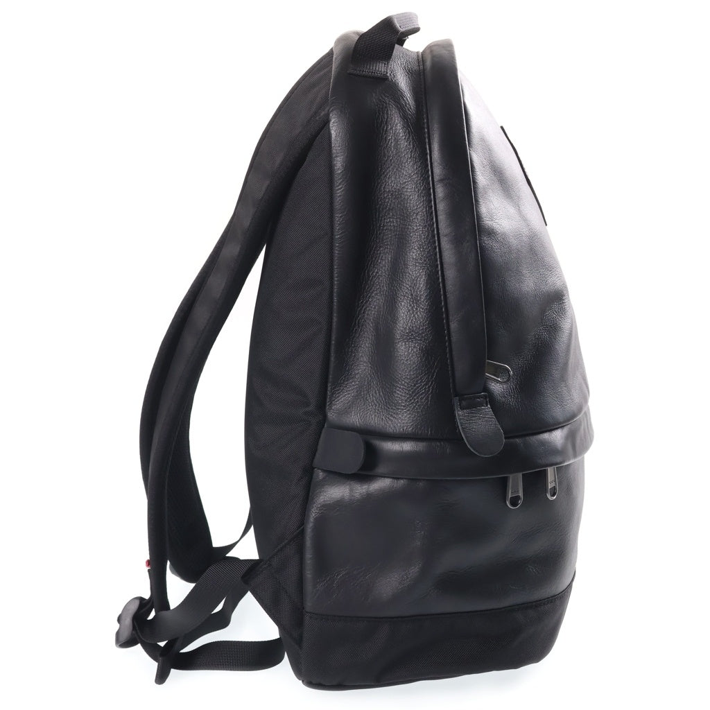 SUPREME(シュプリーム) 18AW ×THE NORTH FACE Leather Day Pack ザノースフェイス レザー デイ バッグパック リュック ブラック NF0A3G73