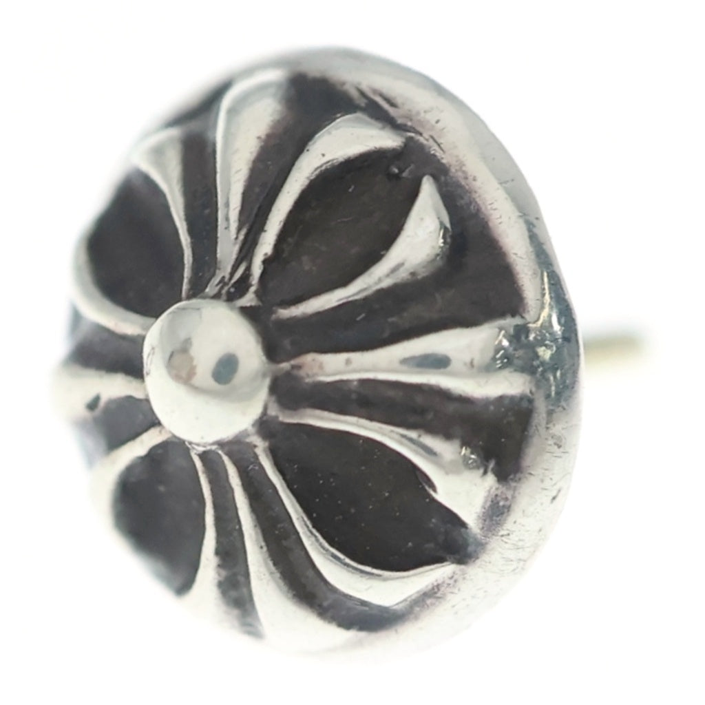 CHROME HEARTS(クロムハーツ) STUD CRSBLL クロスボールスタッドピアス シルバー BCA110