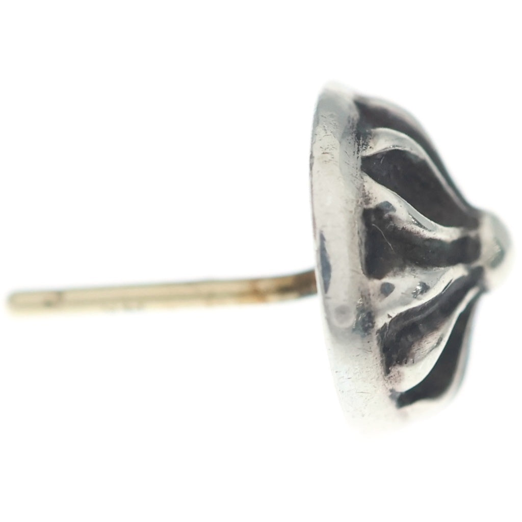 CHROME HEARTS(クロムハーツ) STUD CRSBLL クロスボールスタッドピアス シルバー BCA110